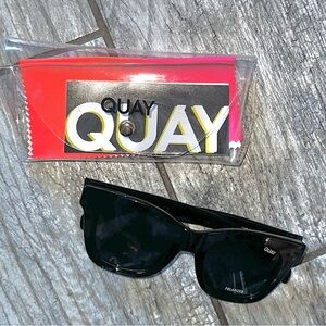 Quay Black Sunglasses
